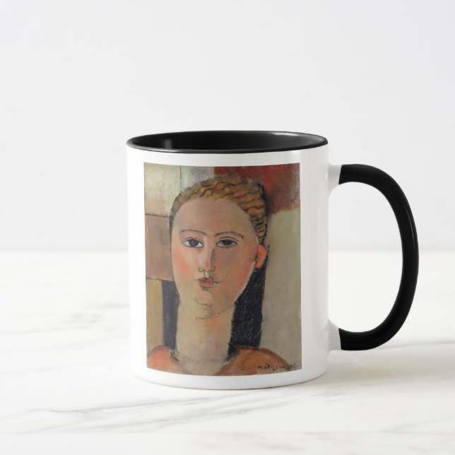 Mädchen mit rotem Haar, 1915 Tasse (Rechts)