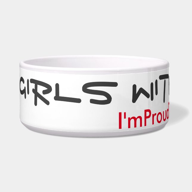 Mädchen mit Schwanzregel! Napf (Links)