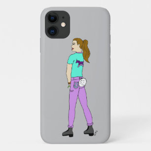 Mädchen mit sonnigen Schwänzen Case-Mate iPhone Hülle