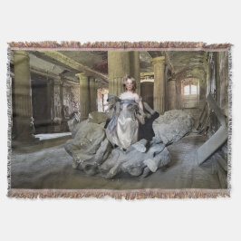 Mädchen mit Spielzeug Decke