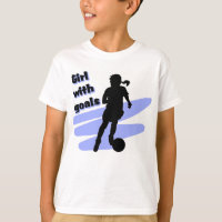 Mädchen mit Tor T - Shirt