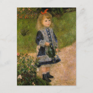 Mädchen mit Wasserabfluss Postkarte