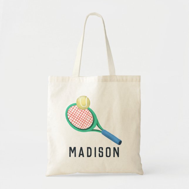 Mädchen Moderne und Sporty Tennis Kinder Tragetasche (Vorne)