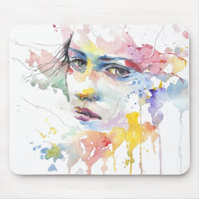 Mädchen Mousepad (Vorne)