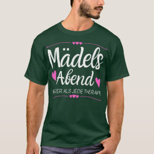 Mädchen Nachteskalation mit Ankündigung Frauen sar T-Shirt