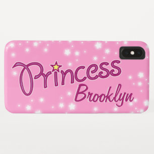 Mädchen nannten Prinzessinsternrosa lila Case-Mate iPhone Hülle