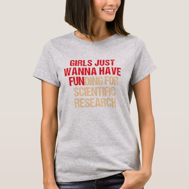 Mädchen nur wollen Shirt haben, Girl Scientists (Vorderseite)