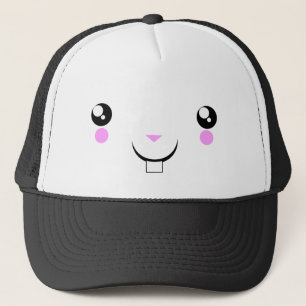 Mädchen oder Damen Kawaii Hamster-süße Figur Hu Truckerkappe