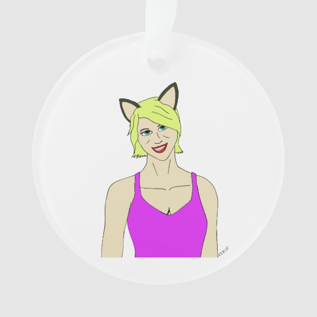 Mädchen Ornament (Vorderseite)