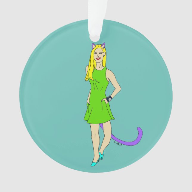 Mädchen Ornament (Vorderseite)