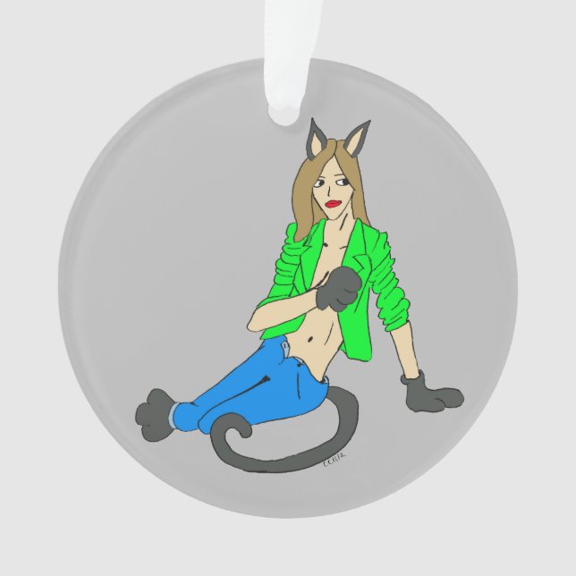 Mädchen Ornament (Vorderseite)