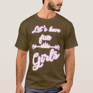 Mädchen Party tanzen Junggeselinnen-Abschied T-Shirt