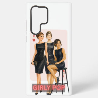 Mädchen-Pop-Fotoshooting-Phone-Case Samsung Galaxy Hülle