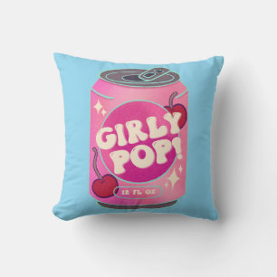 Mädchen-Pop-Kirsch-Soda-Dose Retro Y2K Rosa Kissen