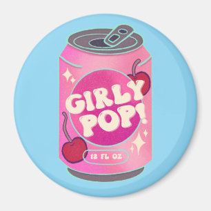 Mädchen-Pop-Kirsch-Sodawasser-Dose Retro Y2K Ros Magnet
