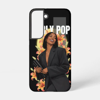 Mädchen-Pop-Mode-schwarze Handytasche Samsung Galaxy Hülle