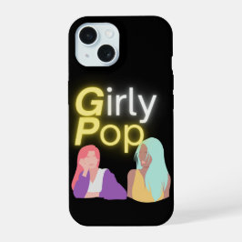 Mädchen-Pop-Telefon iPhone 15 Hülle