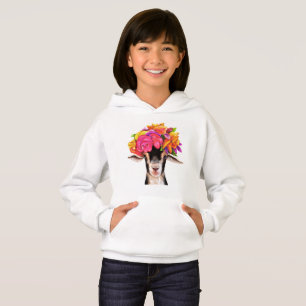 Mädchen Pullover Hoodie Posey, die Ziege