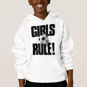 MÄDCHEN-REGEL! Fußball Hoodie