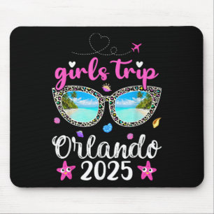 Mädchen Reise 2025 Sommer Sonnenbrille Florida Orl Mousepad