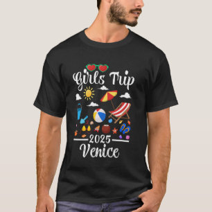 Mädchen Reise 2025 Sommerferien Florida Strand Ven T-Shirt