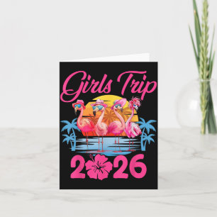 Mädchen Reise 2026 Flamingo Sommerurlaub Mädchen Karte