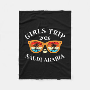 Mädchen Reise 2026 Saudi-Arabien Frühlingsferien 2 Fleecedecke