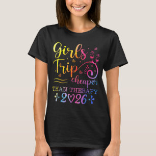 Mädchen Reise 2026 Schwester Frauen Freunde Urlaub T-Shirt