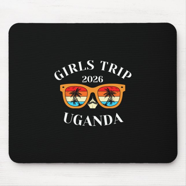 Mädchen Reise 2026 Uganda Frühlingsferien 2026 Kre Mousepad (Vorne)