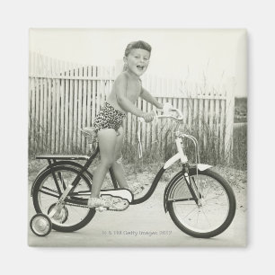 Mädchen-Reitfahrrad Magnet