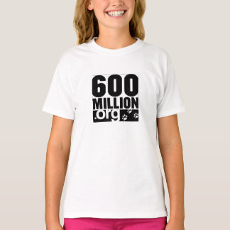 Mädchen ringsum T-Shirt