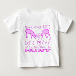 MÄDCHEN-ROTWILD-JAGD BABY T-SHIRT