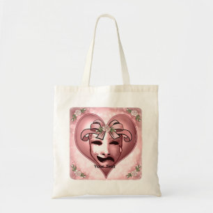 Mädchen-Schauspieler-Maske  Tragetasche