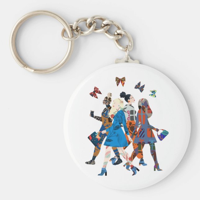 Mädchen Schlüsselanhänger (Vorne)