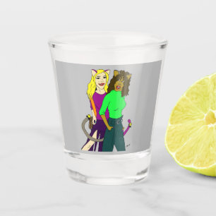 Mädchen Schnapsglas