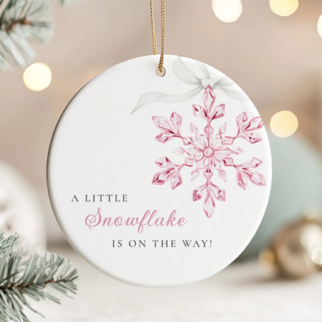 Mädchen-Schneeglöckchen-Ornament Keramik Ornament (Von Creator hochgeladen)