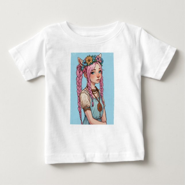 Mädchen T-Shirt (Vorderseite)