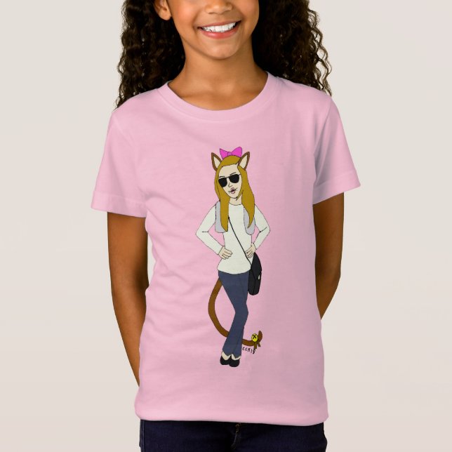 Mädchen T-Shirt (Vorderseite)