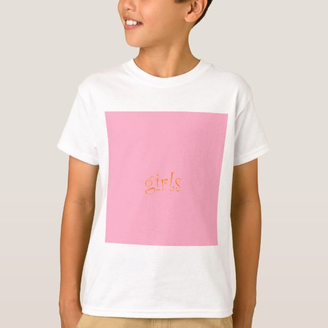 Mädchen T-Shirt (Vorderseite)