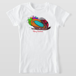 Mädchen T-Shirt Frohe Weihnachten