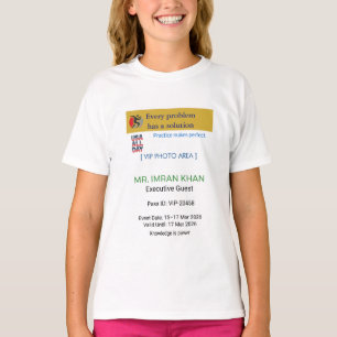 Mädchen T-Shirts Geburtstag Benutzerdefiniert