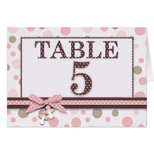 Mädchen-Tabellen-Karte 5 Karte