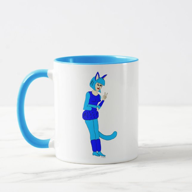 Mädchen Tasse (Links)