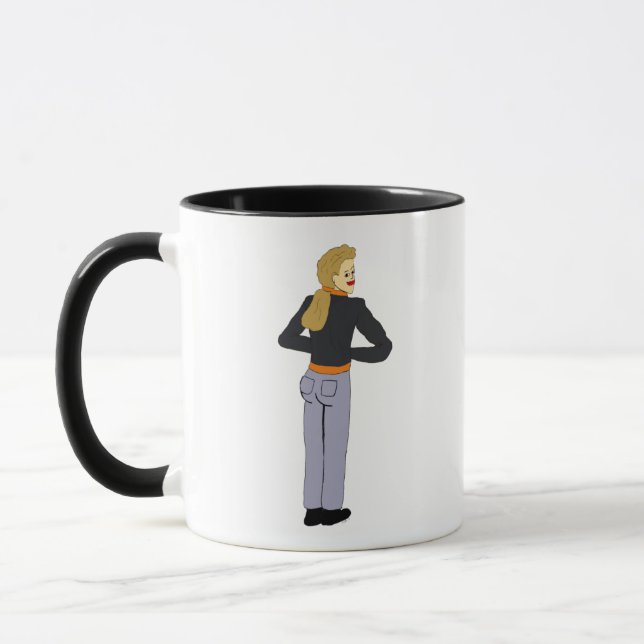 Mädchen Tasse (Links)