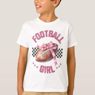 Mädchen Teenager Frauen Teens Rosa Bogen Saison Pr T-Shirt