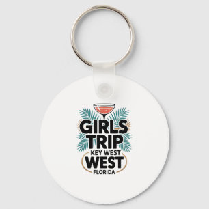 Mädchen-Trip Key West Frauen Mädchen beste Freundi Schlüsselanhänger