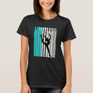 Mädchen Türkis Rhythmische Gymnastik Grenzenloses  T-Shirt