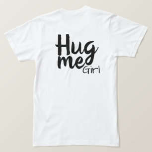 Mädchen umarmen T-Shirt