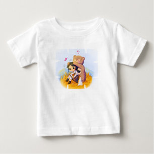 Mädchen-und-Bär-T-Shirt für Kleinkinder Baby T-shirt