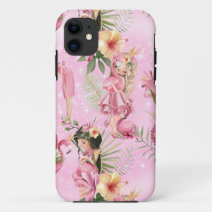 Mädchen und Flamingos Fall Mate iPhone Fall Case-Mate iPhone Hülle